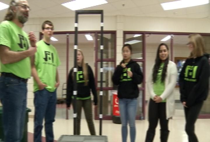 Robotics competition kickoff takes place at Mayo High School